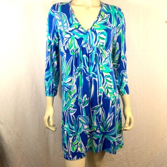 LILLY PULITZER RENATA VNECK TUNIC DRESS - Picture 2 of 6